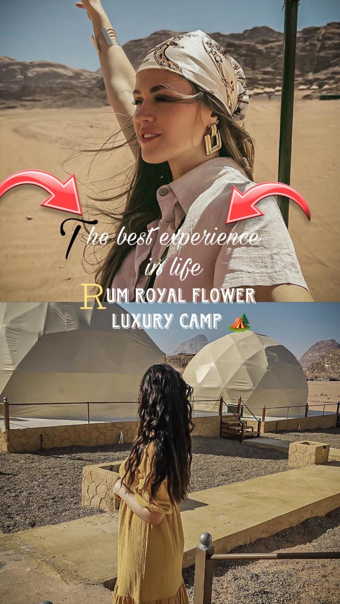 Rum Royal Flower Luxury Camp Ваді-Рам Екстер'єр фото